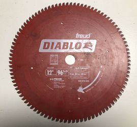 Diablo 12 in. x 96-Tooth Laminate/Non-Ferrous Metal Cutting Saw Blade