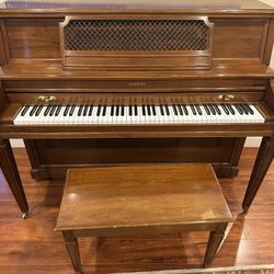 Baldwin Hamilton Upright Piano