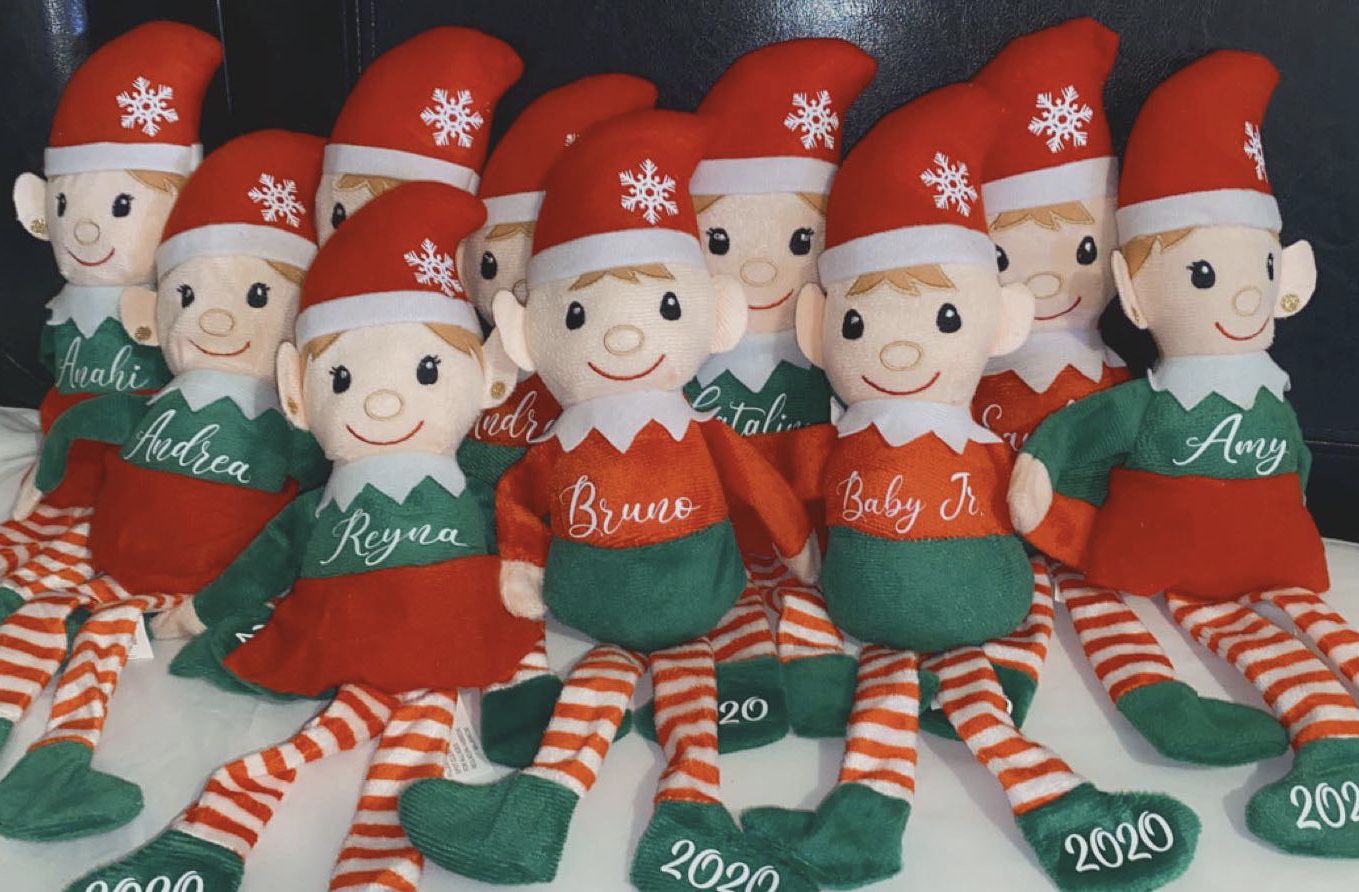 Personalized Christmas elf’s