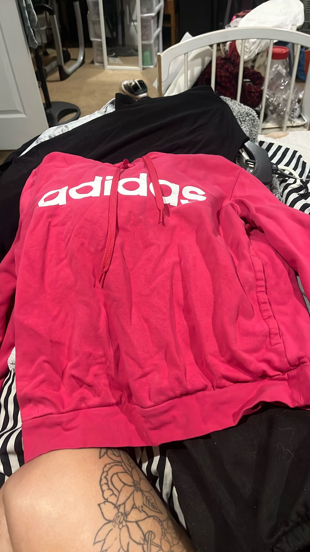 Adidas Pink Hoodie