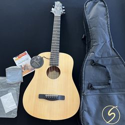 Greg Bennett GD-50 Mini acoustic guitar in mint condition.