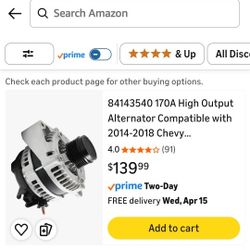 Alternator Part(contact info removed)0 Replacement 