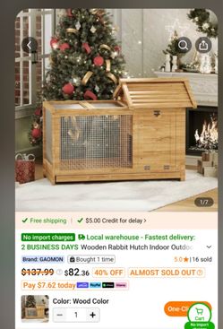 Rabbit/chicken house
