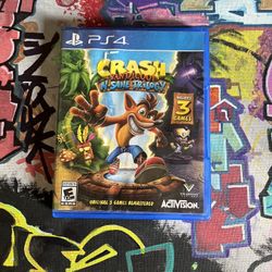 Crash Bandicoot N. Sane Trilogy PS4 Original 3 Games Remastered 