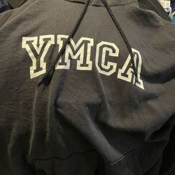 Ymca Black Hoodie