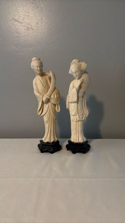 Norleans resin Asian figurine