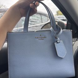 Kate Spade Light Blue Crossbody Bag 