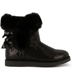 Juicy Couture Women's Slip On Winter Snow Boots 