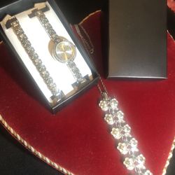 New FMD Watch & Bracelet Set Available Read Description 