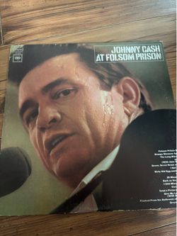 Johnny Cash At Folsom Prison Vinyl Record