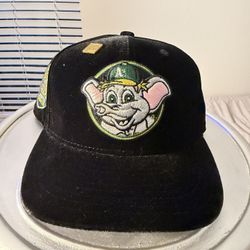 Oakland A’s New Era Fitted Hat (Black Suede) 59fifty
