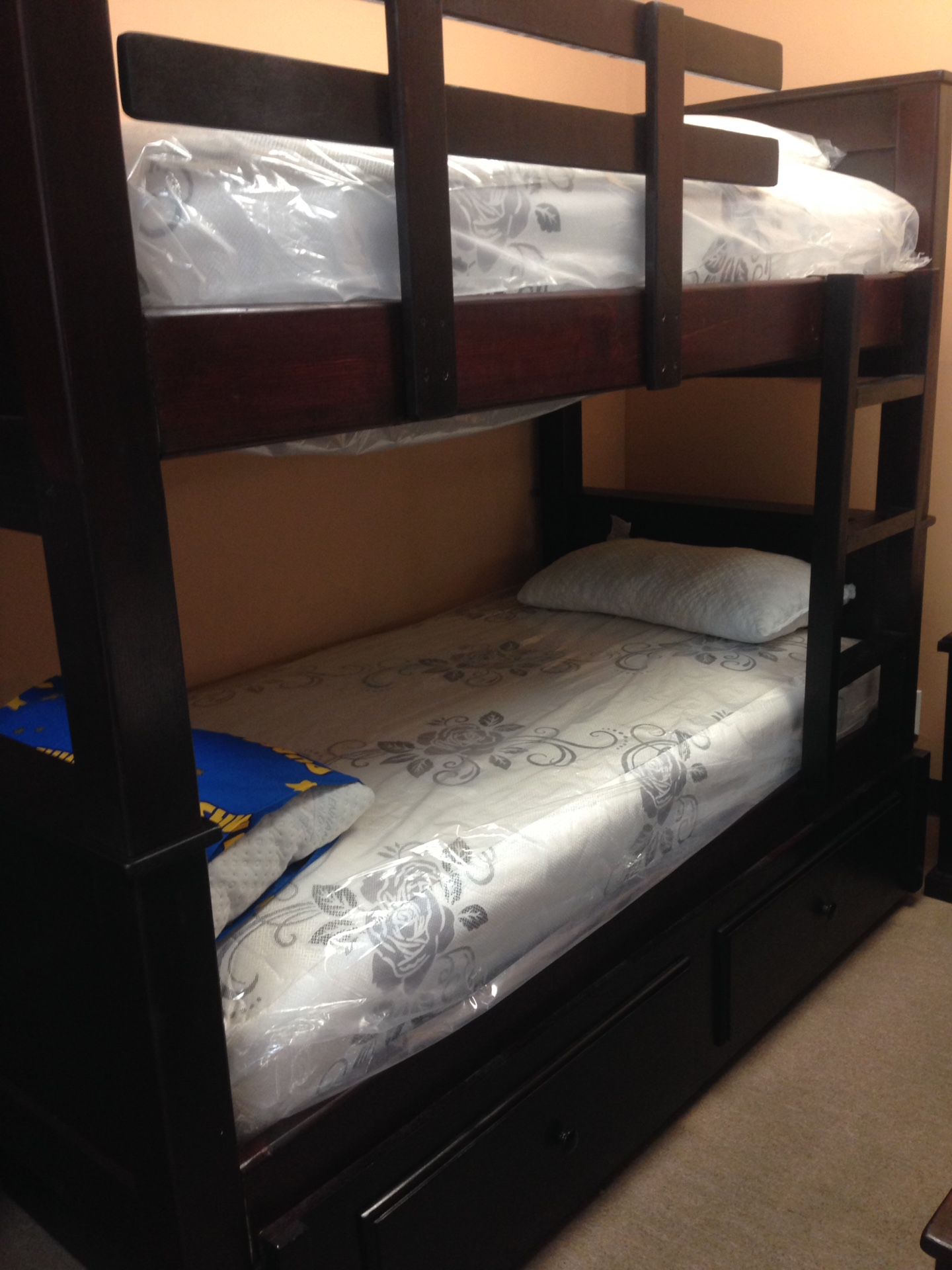 Triple twin Bunk bed Litera double bed