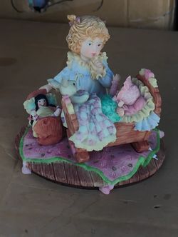 Vintage 1992 Laura's Attic"Shh Baby's Sleeping"-$5