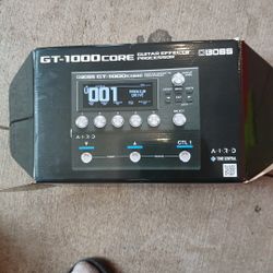 Boss Gt 1000 Core Guitar Effects Processor 