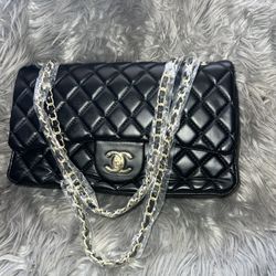 Cc Leather Purse