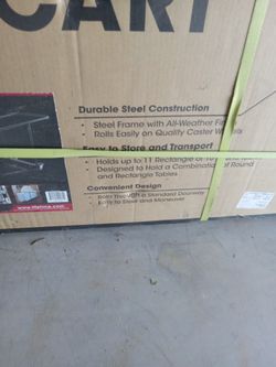 Lifetime table cart