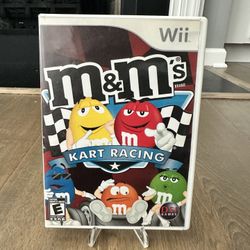 M&M's Kart Racing (Nintendo Wii, 2007) Complete and Tested