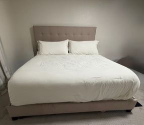 King bed and Mattress