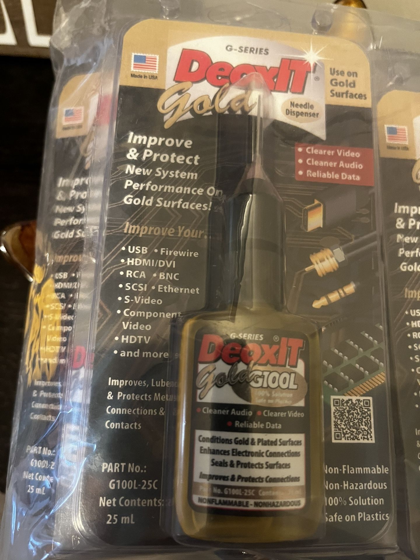 G Series Deoxit Gold