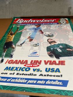 1997 World Cup USA V.S Mexico Budweiser display
