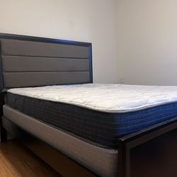 Bed With Mattress and Box Spring