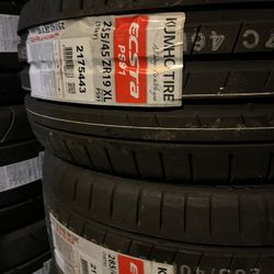 (2) KUMHO ECSTA PS91 285/40R19 TIRES FOR SALE!!!!