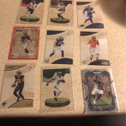 All Of Them NFL Clear Vision Cards For The Price Of One