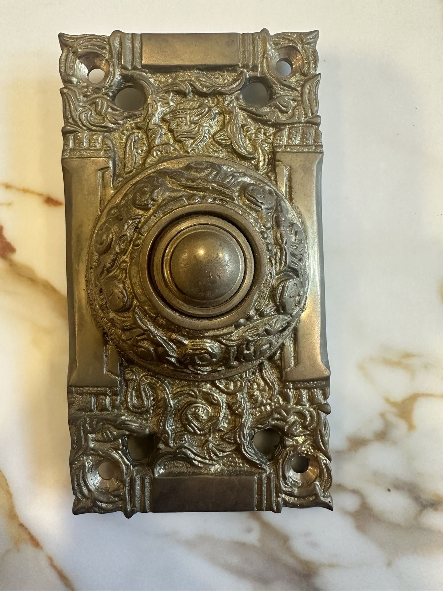 Antique Brass Doorbell