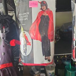 Red Cape and headband