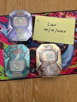 Pokemon Triple Whammy Tins