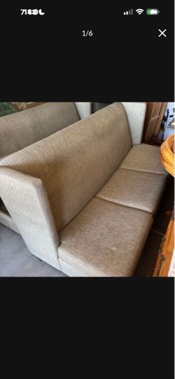 Gray Fabric  Sofa bed