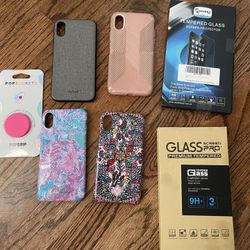 Iphone X Cases, Screen Protectors, And Pop Socket