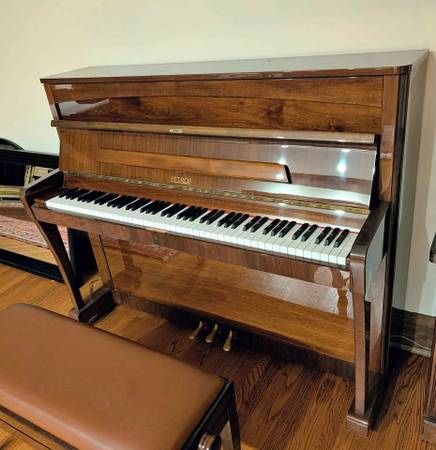 Petrof Studio Upright Piano- Handmade In Czech Republic