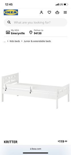 Ikea toddler bed