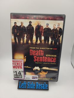 Death Sentence : Unrated ( DVD , 2007 , Widescreen )