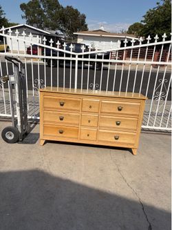 Vintage Dresser with 9 drawers