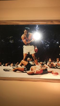 Muhammid Ali Signed Picture