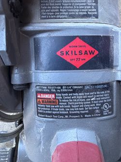 SKILSAW SPT77WM Worm Drive Circular Saw