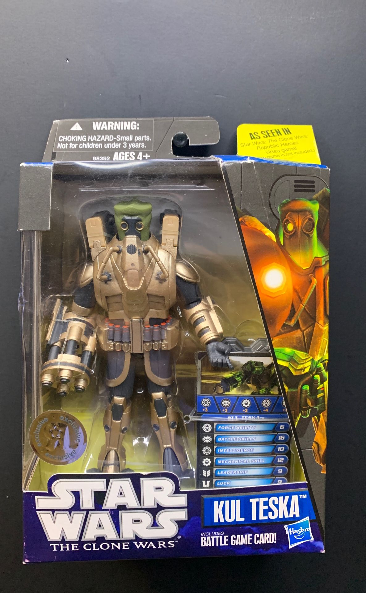 Star Wars the clone wars Kul Teska • Toys R Us Exclusive