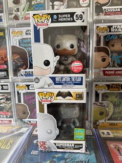 DC Superman + Flash Funko Pop Lot
