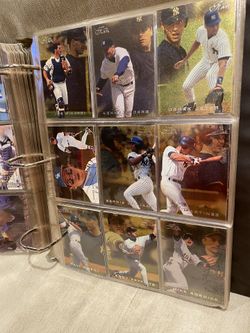 Baseball cards 1996-Flair cards mint in binder