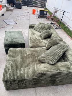 Cloud Sofa | 96" Modular L-Shape