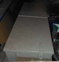 Heavy duty truck Tool box Dual lids