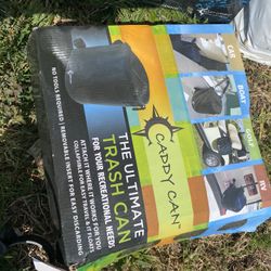 Caddy Can Portable Boat Trash Can