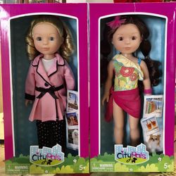 Brandnew City Pals Fashion Dolls Haylee And Penelope