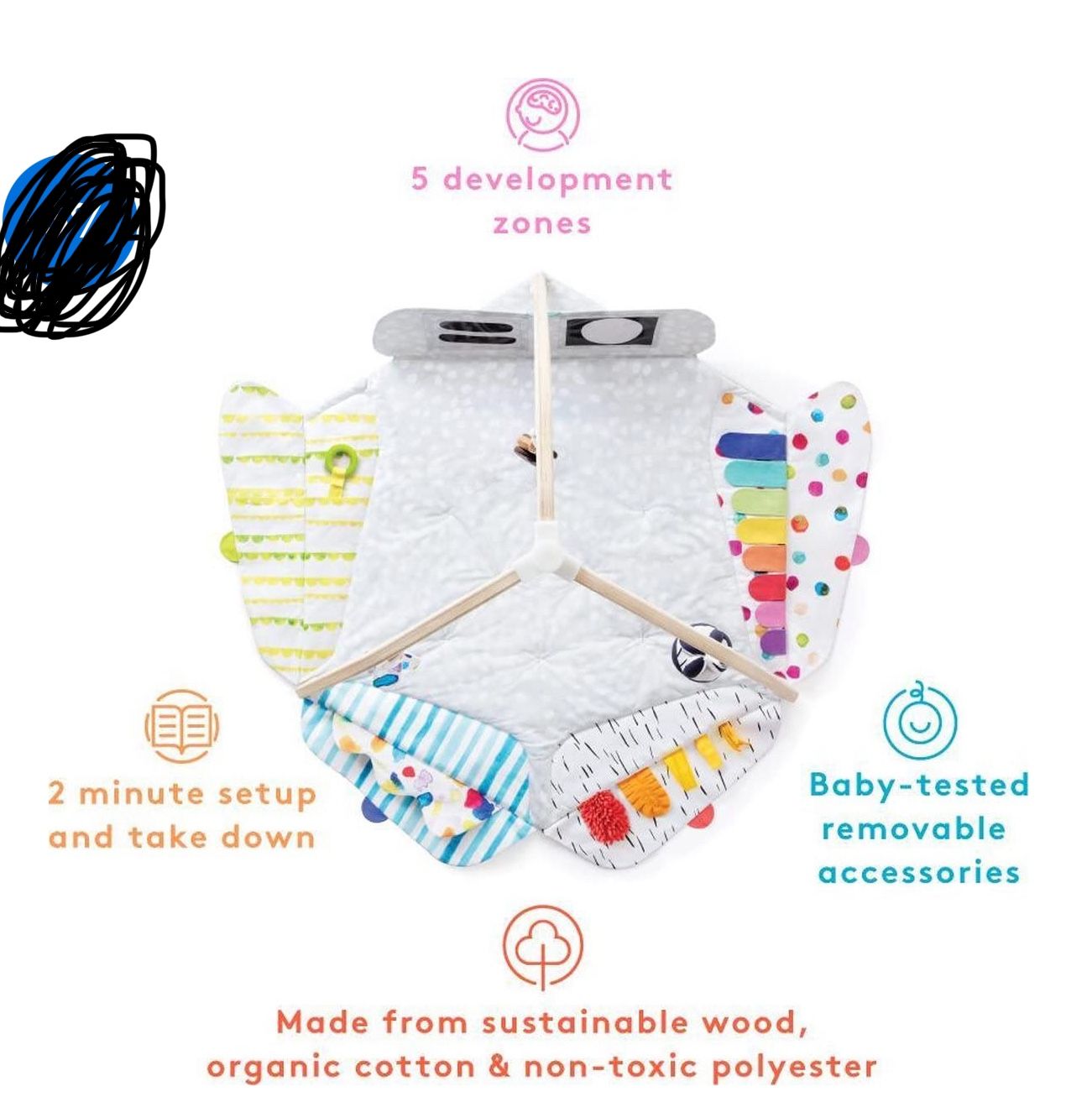 Lovevery Playmat With Accessories