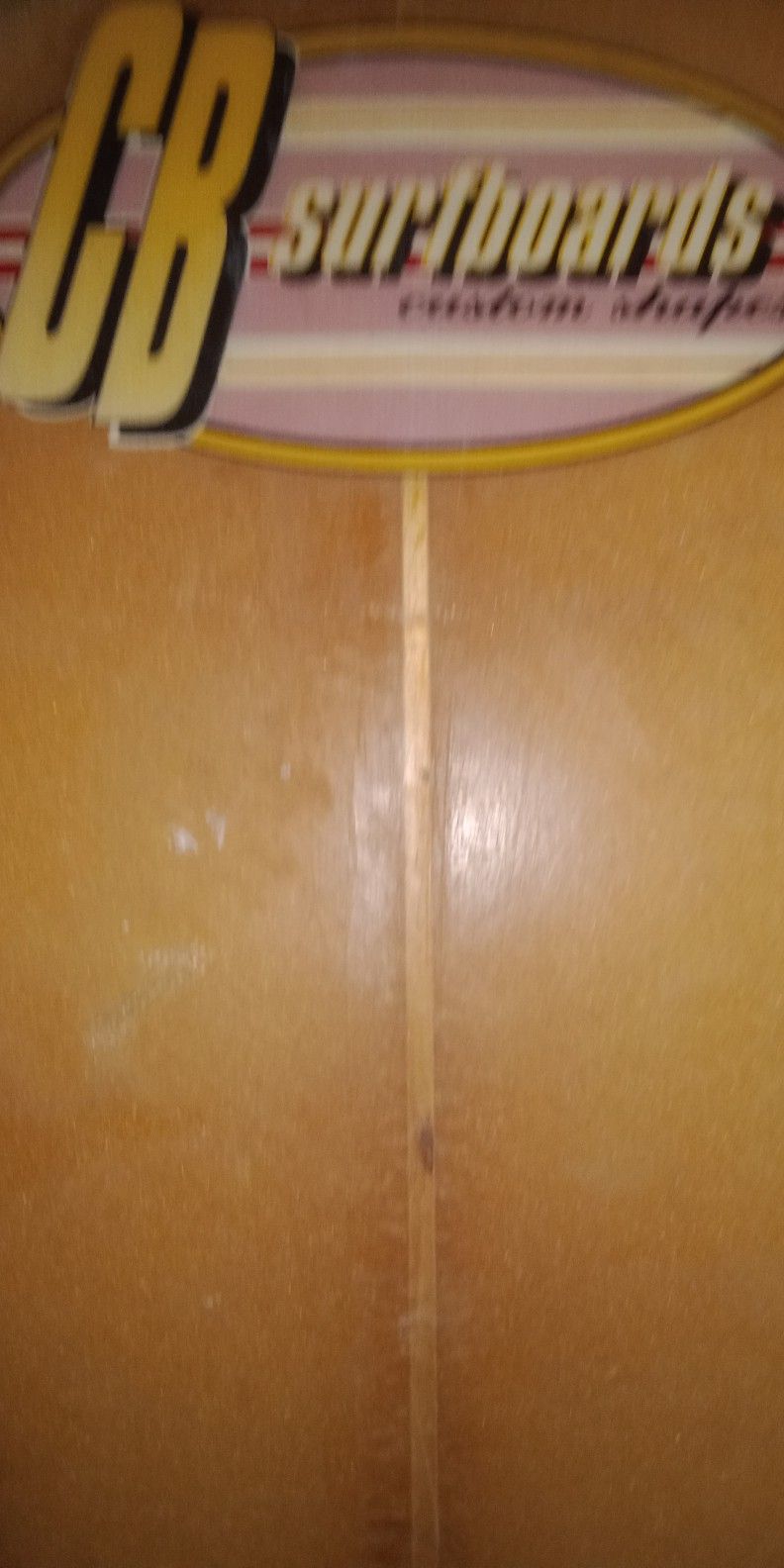 C B surfboard
