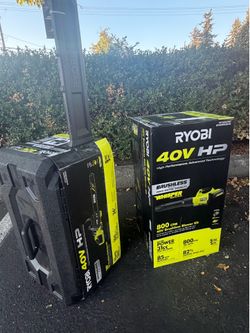 Ryobi 40V HP Brushless Blower Kit & Chainsaw Bundle