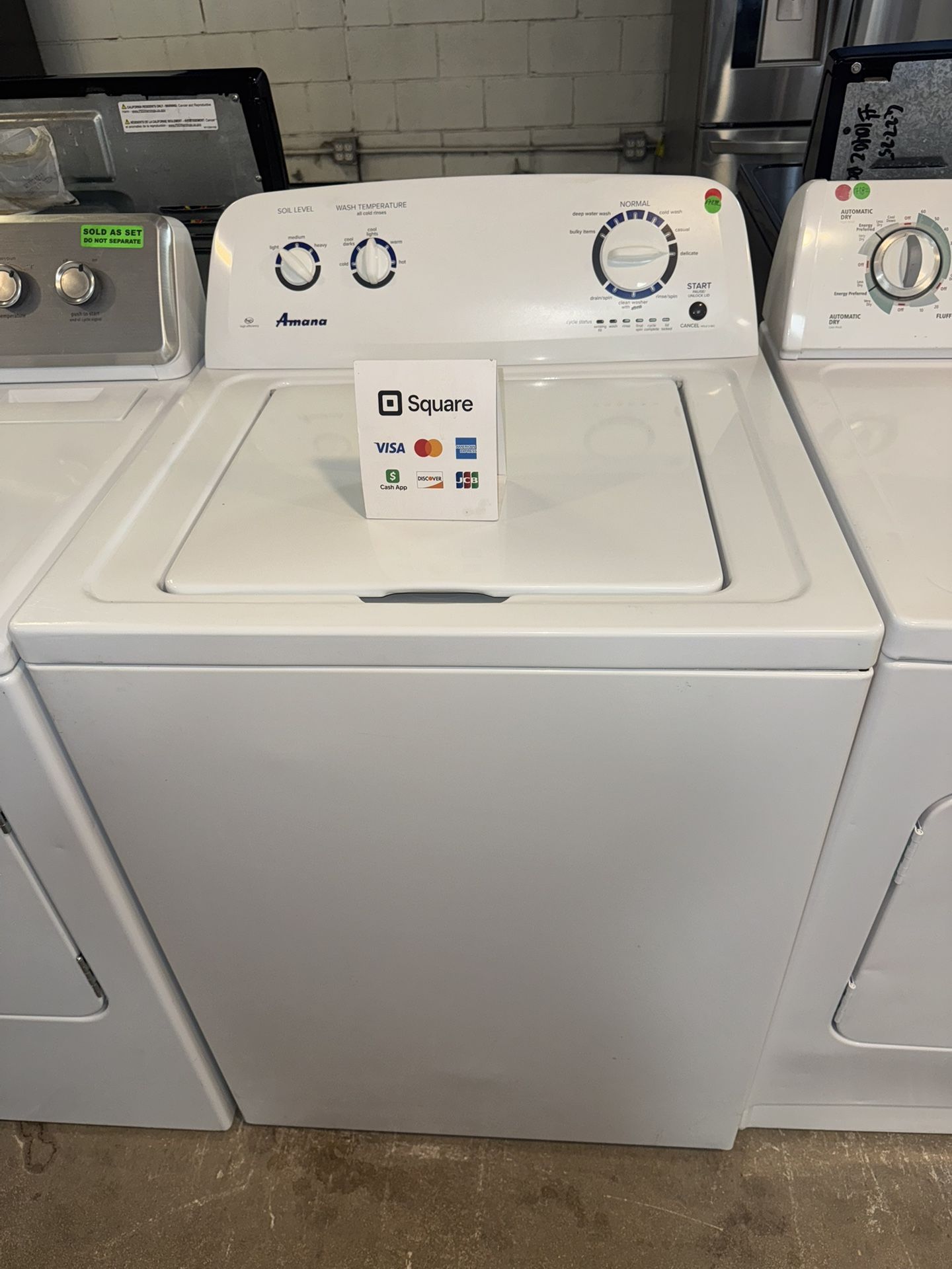 Amana Washer