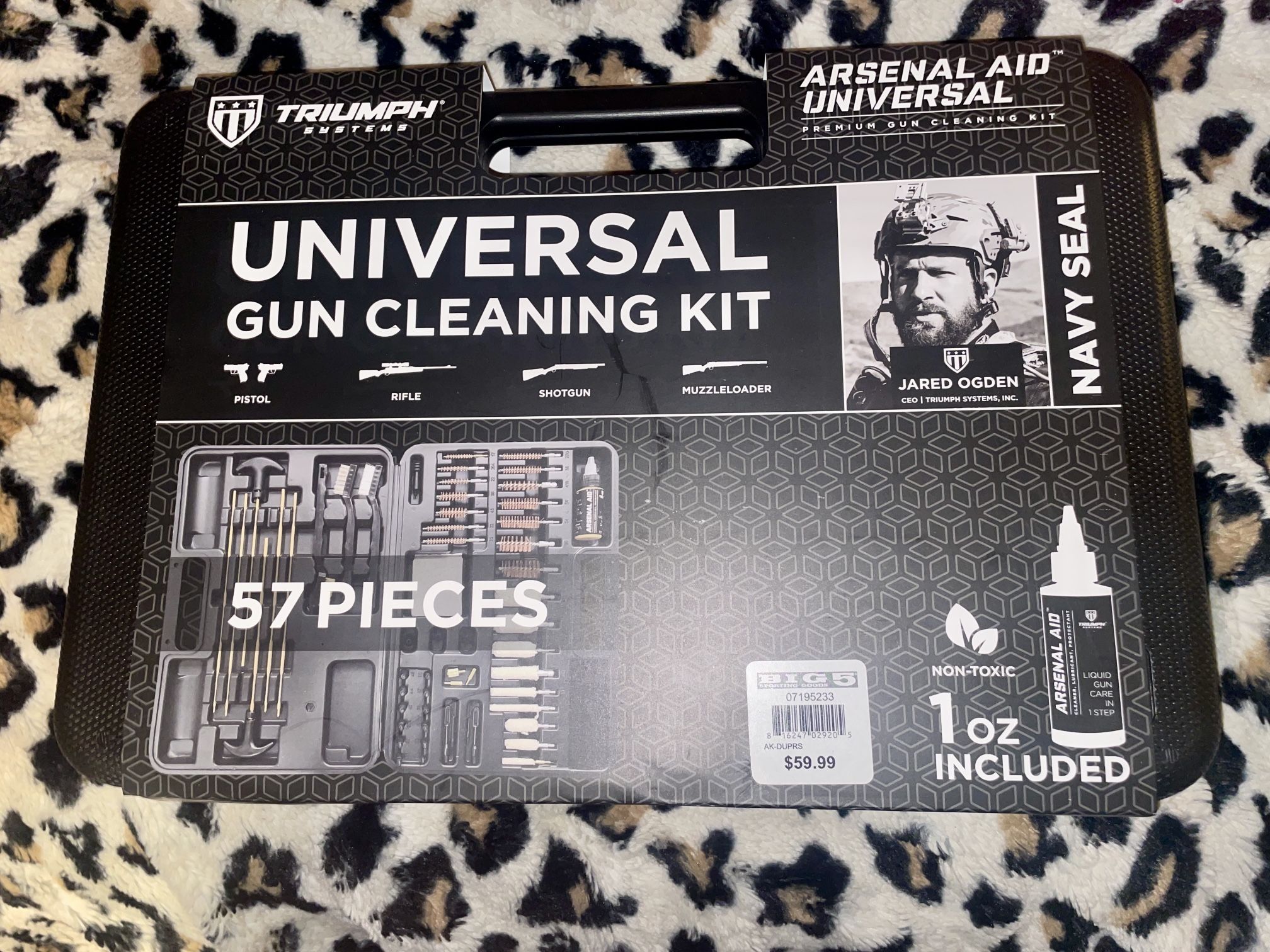 57 Piece Gun Cleaning Kit